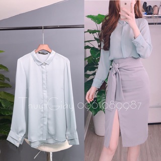 Sơ mi lụa cổ đức