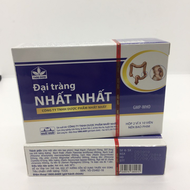 Đại tràng nhất nhất hộp 2 vỉ