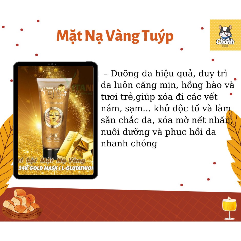 [Mã COS1904 giảm 8% đơn 300K] Mặt Nạ Vàng Tuýp | BigBuy360 - bigbuy360.vn