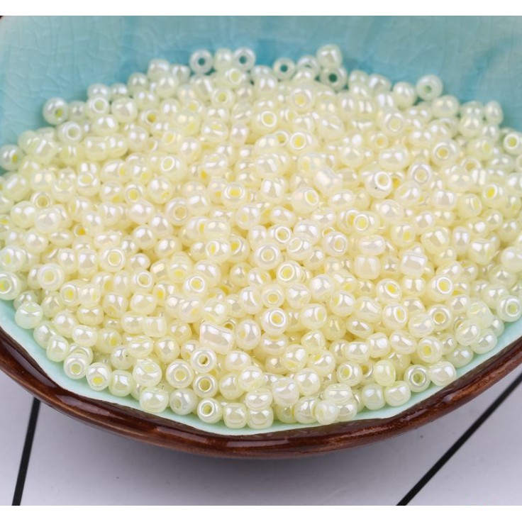 Hạt xâu làm trang sức hình tròn bằng thủy tinh 2mm / 3mm / 4mm