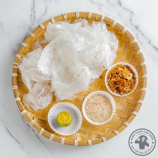 bánh tráng ps muối nhuyễn hành phi sate