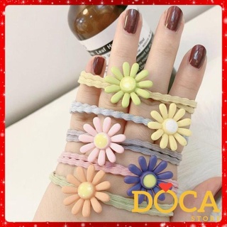 Dây buộc tóc hàn quốc hoa cúc ct04