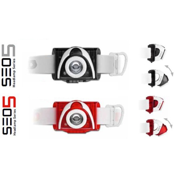 Đèn pin siêu sáng LedLenser SEO 5 đội đầu