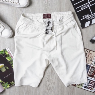 Quần short đùi nam chất liệu đũi lụa mềm mát
