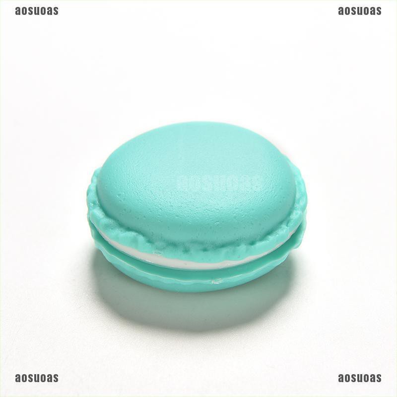 Hộp Đựng Thuốc Mini Hình Bánh Macaron Màu Sắc Ngọt Ngào