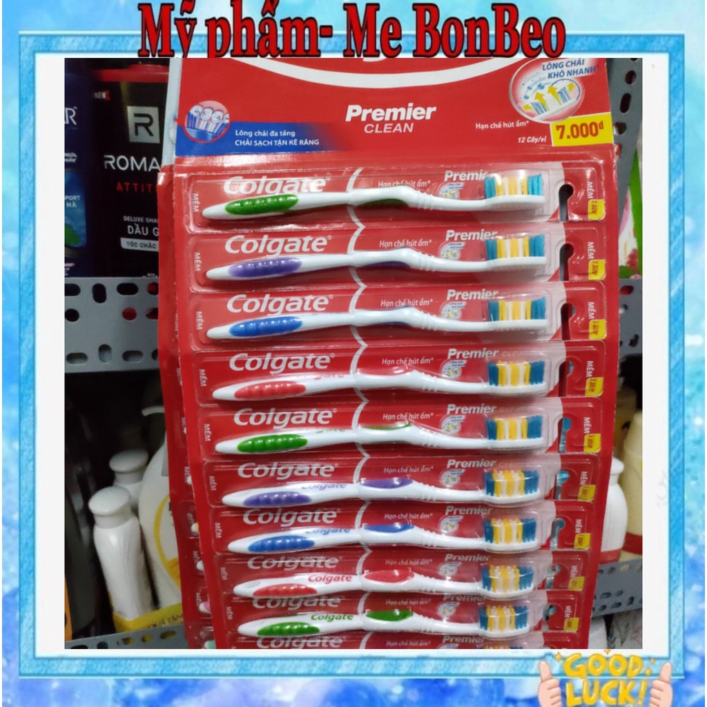 (1cây) Bàn chải Colgate Premier Clean (Loại 7k)