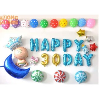 Trọn bộ chữ happy birthday (chọn màu)