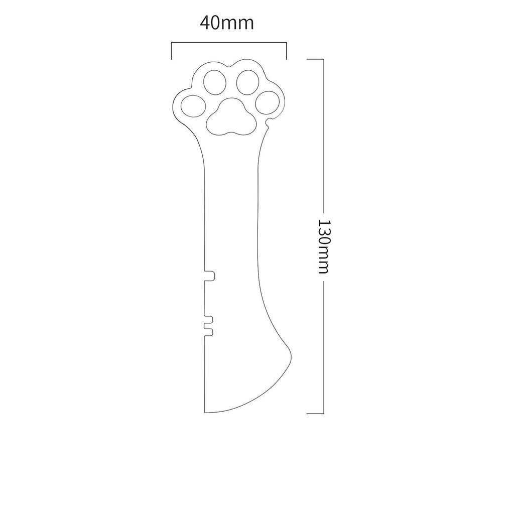 Muỗng Khuấy Thức Ăn Cán Dài Dành Cho Mèo LAYOR1