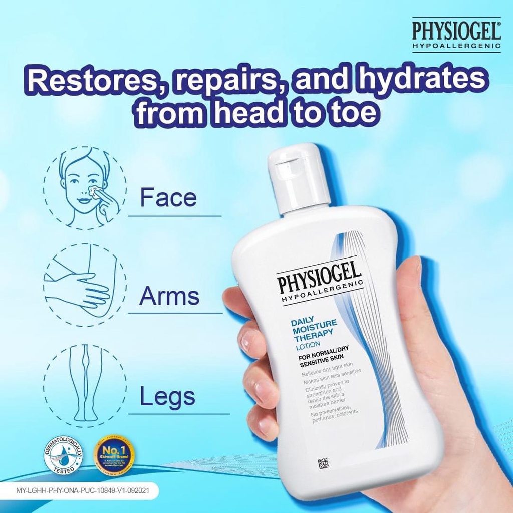 Sữa dưỡng ẩm và làm dịu da Physiogel Daily Moisture Therapy Lotion 200ml