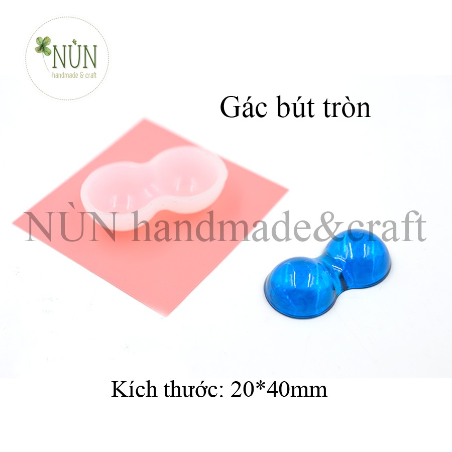 Khuôn Silicon Khuôn Bút, Cán Bút Dọc GIấy Handmade