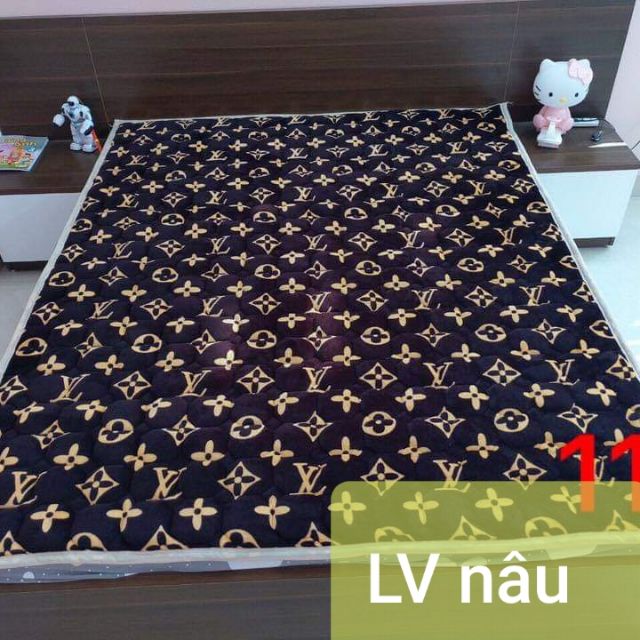 Thảm nỉ nhung trải giường 3 lớp siêu rẻ đẹp