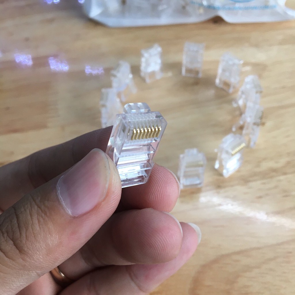 Hạt mạng RJ45 Golden Japan nhân đồng chất lượng tốt