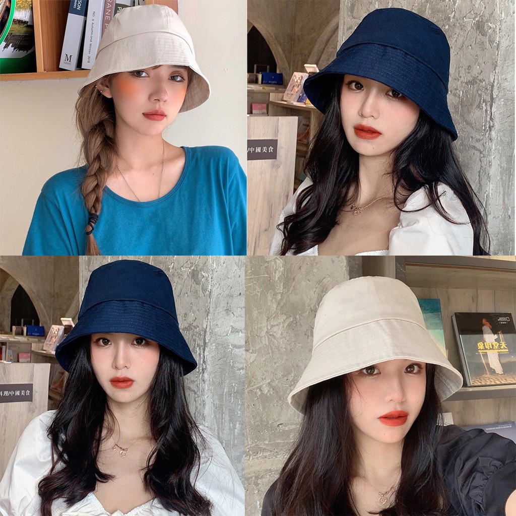 Nón buket trơn thời trang MD02