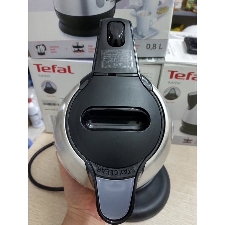 Tefal- Ấm siêu tốc mini 0.8L cực kì tiện lợi BI81252A- Hàng chính hãng bảo hành 2 năm