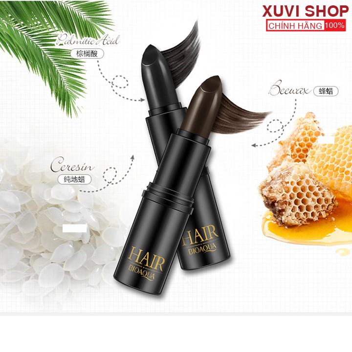Son Nhuộm Phủ Che Tóc Bạc Thành Đen Bền Màu BIOAQUA Hair Stick Chính Hãng,Che Chân Tóc Bạc Tạm Thời Thỏi Sáp - XUVI SHOP | BigBuy360 - bigbuy360.vn