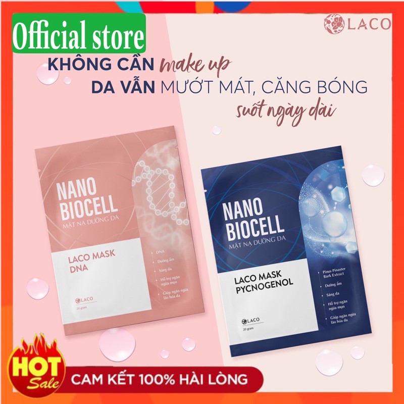 MẶT NẠ NANO BIOCELL ( 6 miếng )