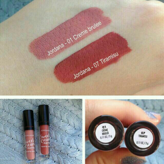 Son Jordana Tiramisu Sweet Cream Matte Liquid Lip Color