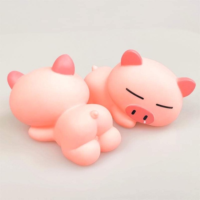 Heo con Pinky trang trí bánh