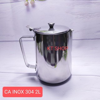 CA INOX CÓ NẮP DUNG TÍCH 2L