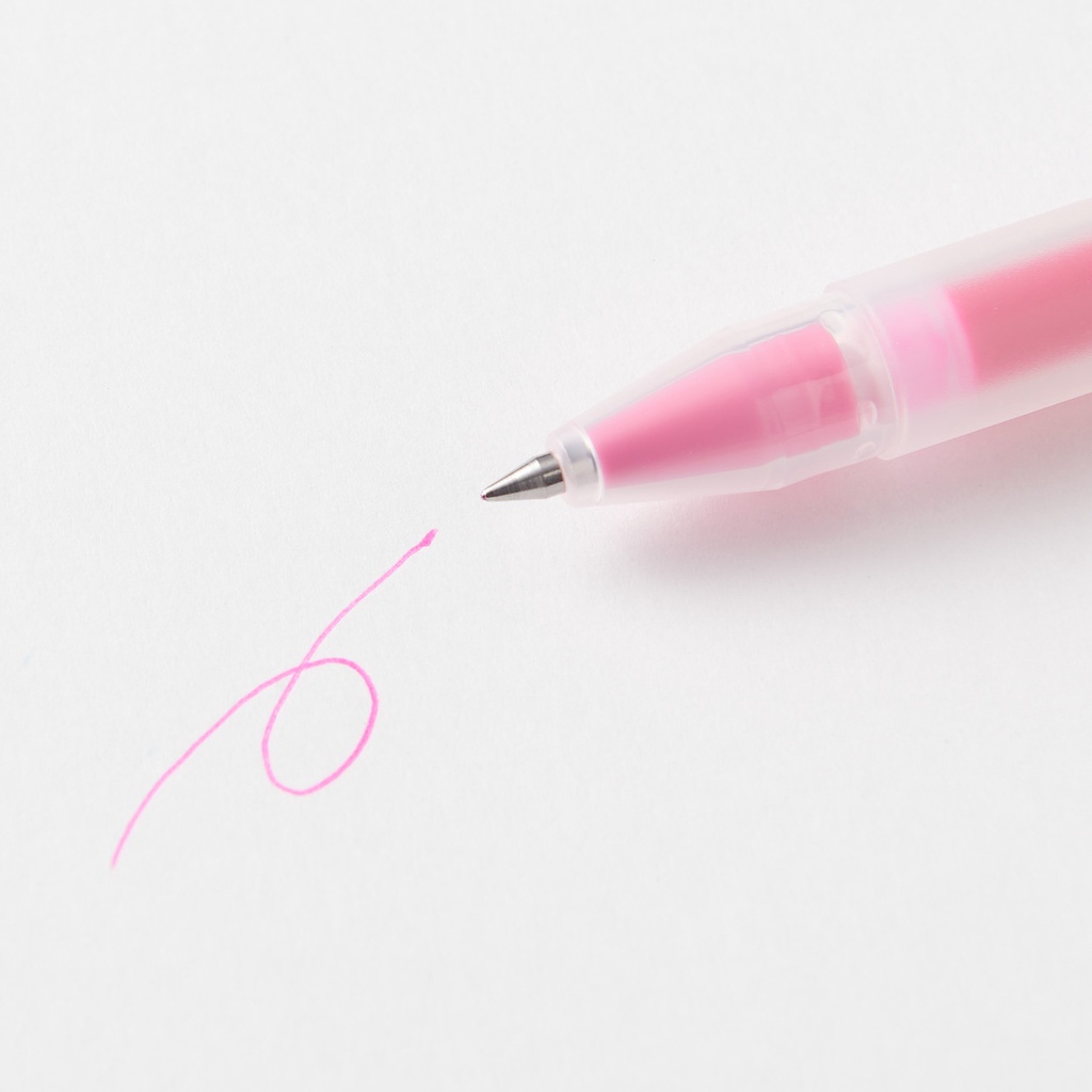 Bộ Bút Gel Muji 9 Màu - Hàng Chính Hãng