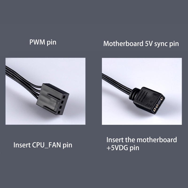 Quạt Tản Nhiệt 12V Cho CPU Máy Tính btsg FR-925 RGB 5V 3PIN 92mm