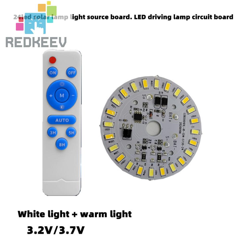 Bảng đèn LED tròn 12W sử dụng năng lượng mặt trời