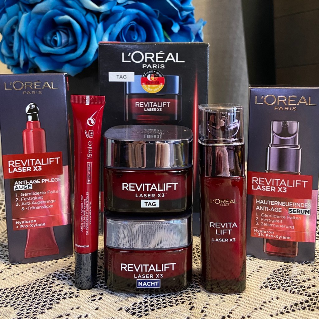 Kem dưỡng da nâng cơ L'oreal Revitalift Laser X3 xóa nếp nhăn.