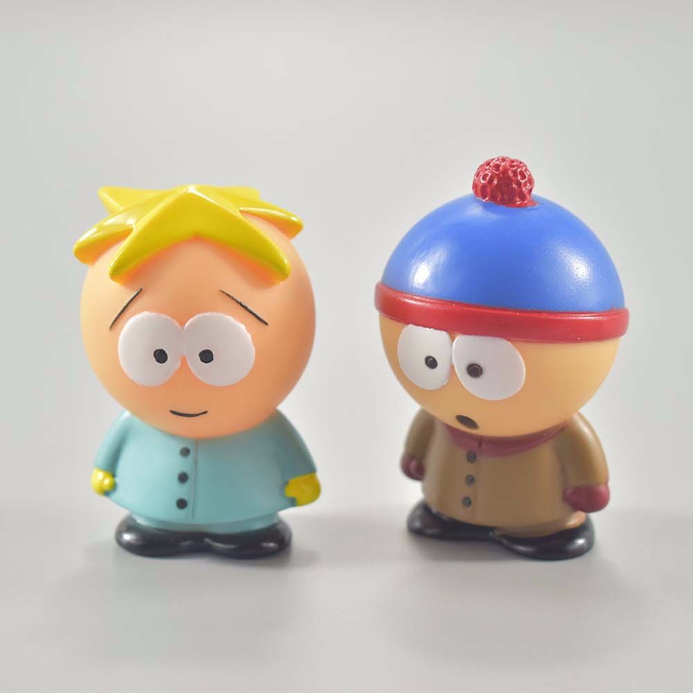 Bộ 5 mô hình nhân vật phim hoạt hình The South Park thích hợp để trang trí bàn làm việc
