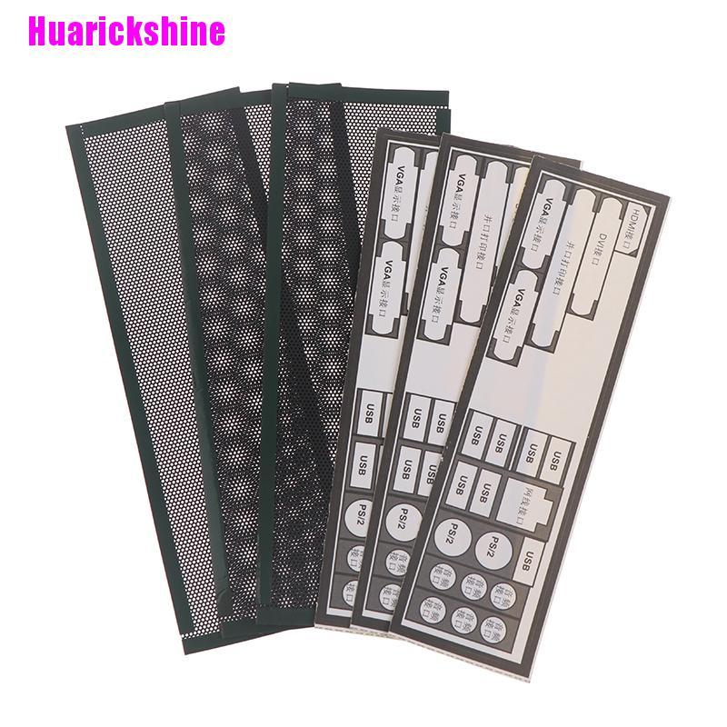 Set 3 Tấm Lọc Bụi Bằng Pvc Gắn Lưng Máy Tính Tiện Dụng | BigBuy360 - bigbuy360.vn