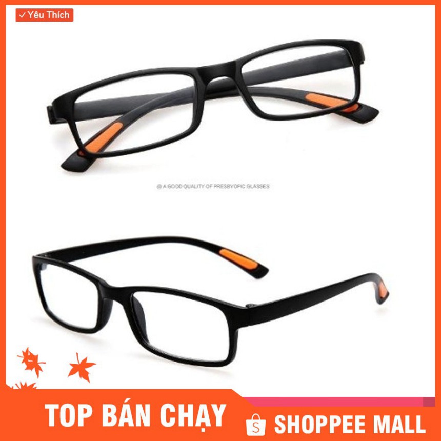 Khung kính cận nam nữ tặng kèm mắt lão thị, viễn sẵn độ cao cấp siêu dẻo Nhật bản kvm07cpp1
