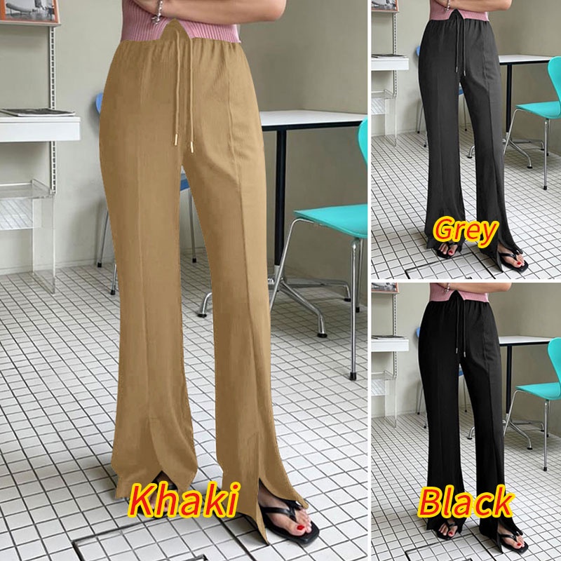 Zanzea Quần Dài Ống Rộng Thời Trang Nữ Tính