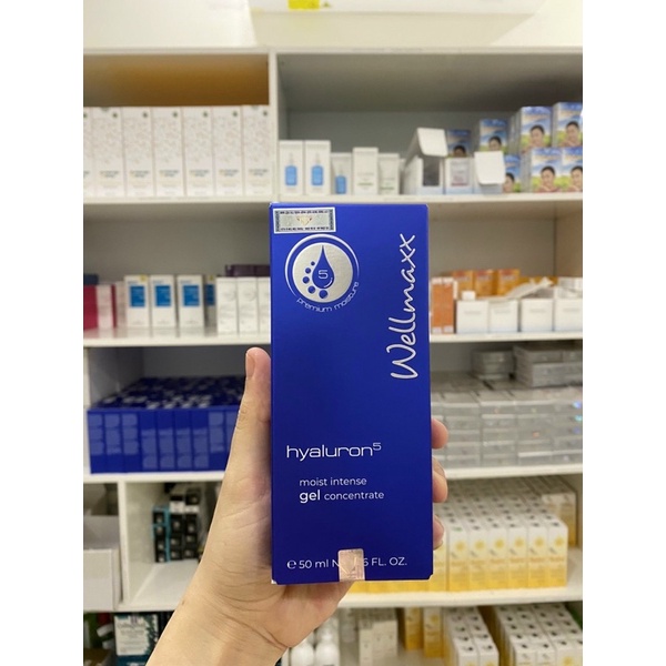 GEL HA + B5 -gSIÊU PH.ỤC H.ỒI VÀ DƯỠNG ẨM WELLMAXX HYALURON MOIST INTENSE GEL CONCENTRAT