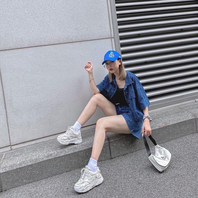 Set bộ yếm jeans quần short đùi