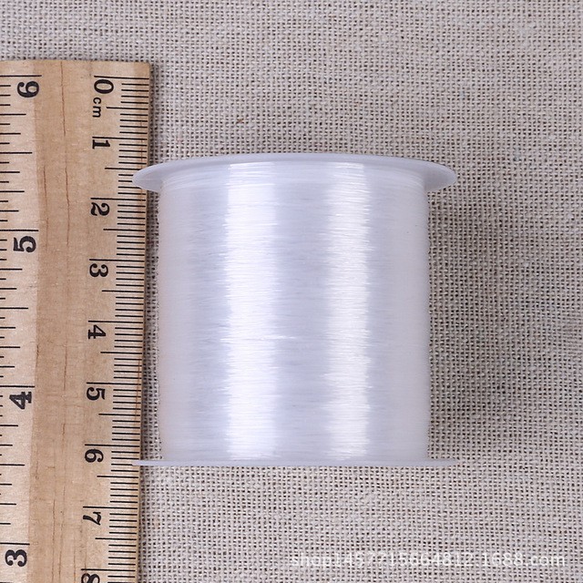 Cuộn Dây Cước Không Co Dãn trong suốt, Đen đủ size 0,2 - 0,8mm