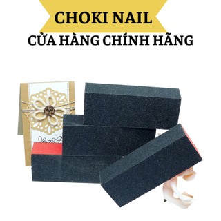 Phao dũa cam tím, Phào trà móng loại tốt mặt phào cát mài dũa mịn nhanh đep thiết kế hình khối hình chữ nhật