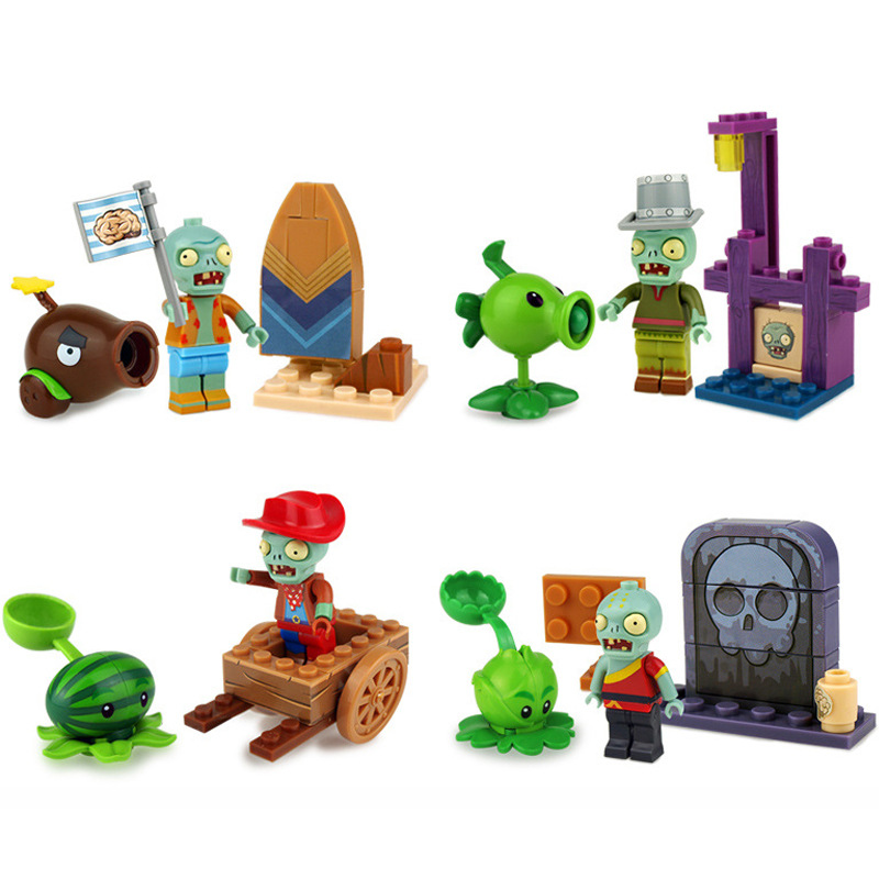 Mô Hình Nhân Vật Game Plants Vs Zombies Bằng Pvc