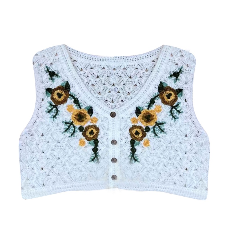 Áo Khoác Cardigan Thêu Hoa Thời Trang Nữ