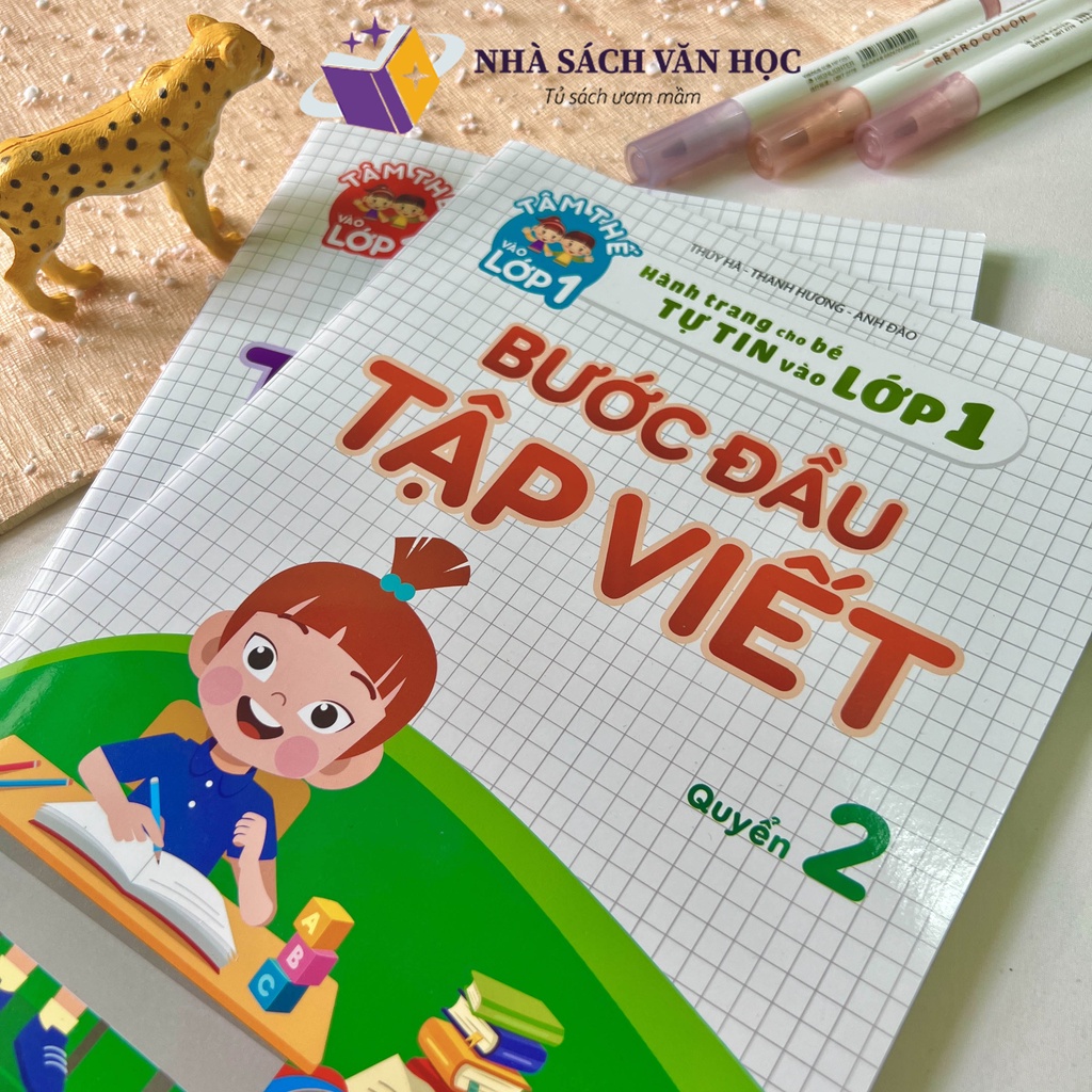 Sách - Bước Đầu Tập Viết - Combo 2 Quyển - Hành Trang Cho Bé Tự Tin Vào Lớp 1