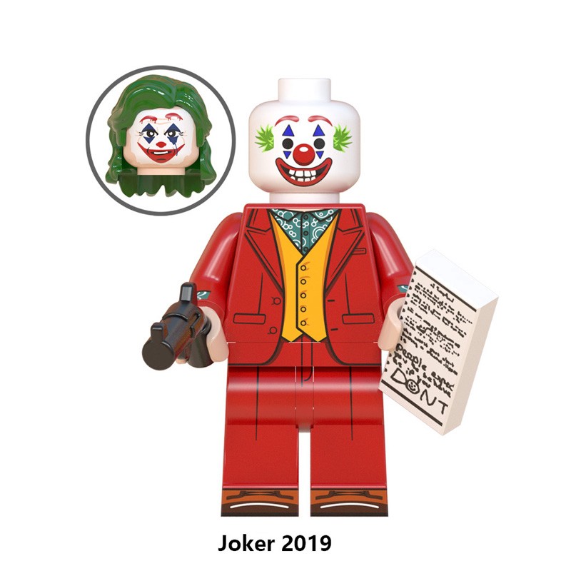 Mô hình khối lắp ghép Lego nhân vật Joker Harley Quinn Wm6080 WM6080