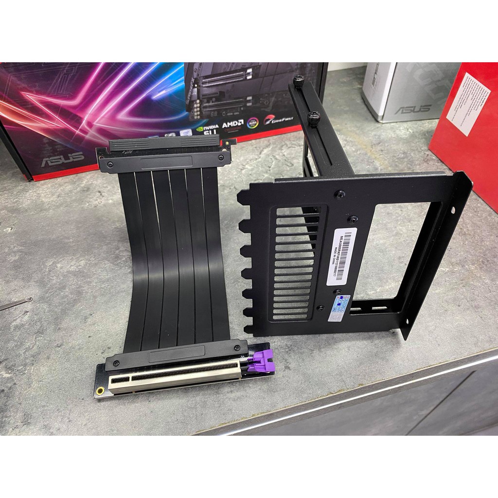 Bộ dựng đứng VGA kèm Riser Cooler Master VERTICAL GRAPHICS CARD HOLDER KIT V2 | WebRaoVat - webraovat.net.vn