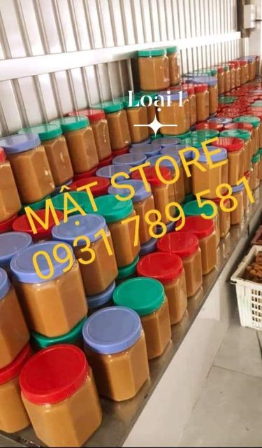 1KG (HŨ) ĐƯỜNG THỐT NỐT NGUYÊN CHẤT MẬT STORE MỀM DẺO LOẠI I