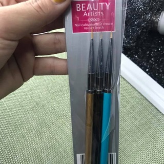 Set cọ râu 3 cây