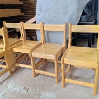 Ghế gỗ thông nhập khẩu 30cm