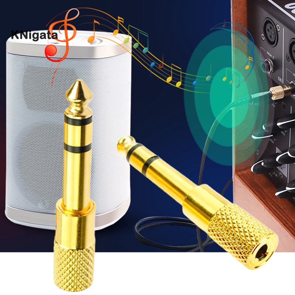 Đầu Nối Chuyển Đổi Giắc Cắm 3.5mm Sang 6.5mm / 6.5mm Sang 3.5mm Chuyên Dụng Cho Đàn Guitar Điện