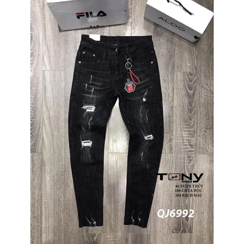 Quần jean ống côn dáng Skinny 6992 ❕