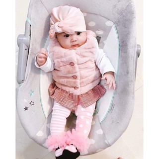 áo ghi lê (gi lê) lông điệu đà cho bé gái