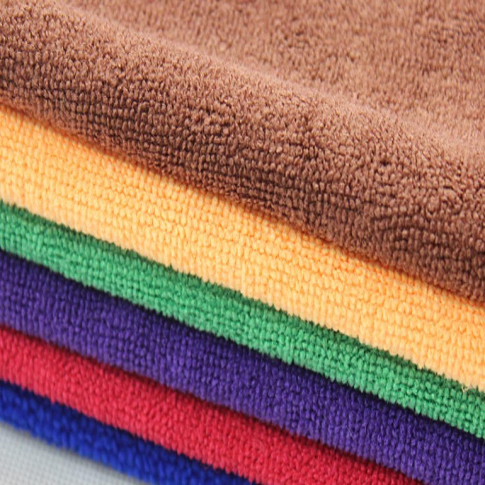 SUYO Set 10 Khăn Lau Cotton Hình Vuông Mềm Mại