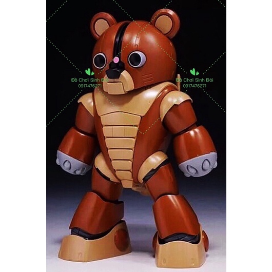 đồ chơi lắp ráp gundam gấu nâu 097
