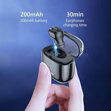 Tai nghe Bluetooth Baseus Encok Wireless Earphone A03 5.0 chống nước, kèm đốc sạc nhỏ gọn - Hàng Chính Hãng