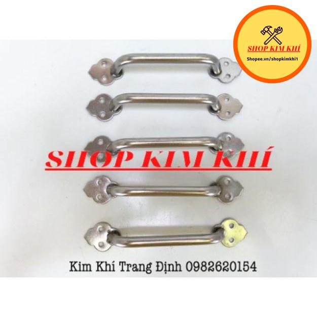 [Kim khí] Tay tủ inox đặc hoa văn